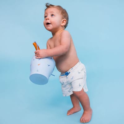 Swim Essentials Zwembroek- Meerkleurig - Dino - 86/92