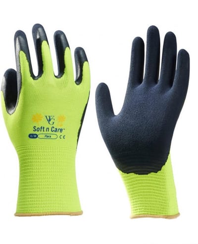 WithGarden Flora 317 – Tuinhandschoenen – Werkhandschoenen – Geel – Maat M/8