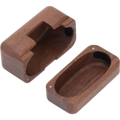 Étui en Bois pour Linkbuds S Contre les Chutes Chocs Housse en Bois Protecteur Étui de Charge pour Écouteurs Bluetooth black