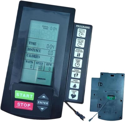Fietscomputer Display - Onderdeel Vervanging - Training Data - Windweerstand Fietsen - 23x16x4 cm - Zwart