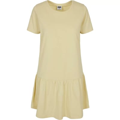 Urban Classics - Valance Tee Korte jurk - XS - Geel