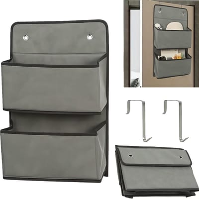 NBAP® Hangende Opberger - Opbergrek - Hangorganizer - Organizer Wand en Deur - Deurrek