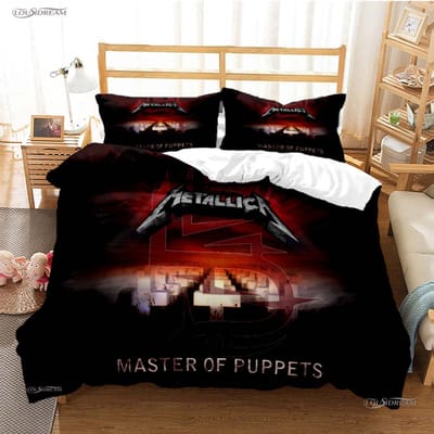 Casal Heavy Metal Band All Season Dekbedovertrek Dekbed Beddengoed Sets Zachte Dekbedhoes En Kussenslopen Enkel/Dubbel/Queen/King US Queen(228*228cm)3pcs