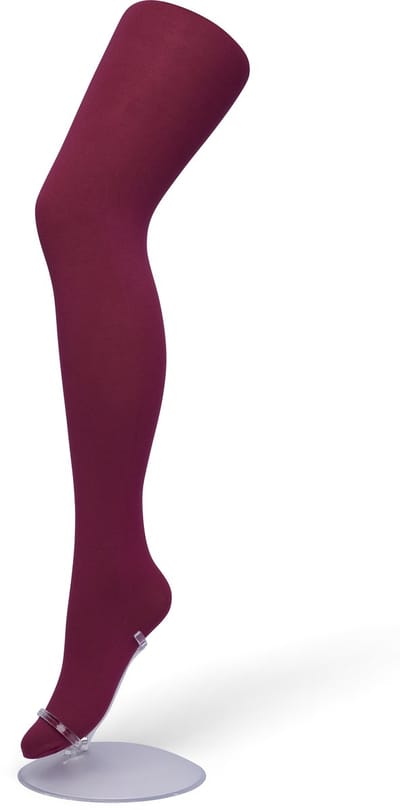 Bonnie Doon Opaque Comfort Panty 70 Denier Donker Rood Dames maat 36/38 S - Extra brede Comfort Boord - Tekent Niet - Kleedt Mooi af - Mat Effect - Gladde Naden - Maximaal Draagcomfort - Donkerrood - Bordeaux - Rhododendron - BN161912.338