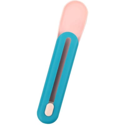Huisdier Feed Lepel Voedsel Scoop Kat Traktatierepen Knijper Granen Dispenser Puppy Kitten Snack Vloeibaar Voedsel Scoop Dierbenodigdheden blue