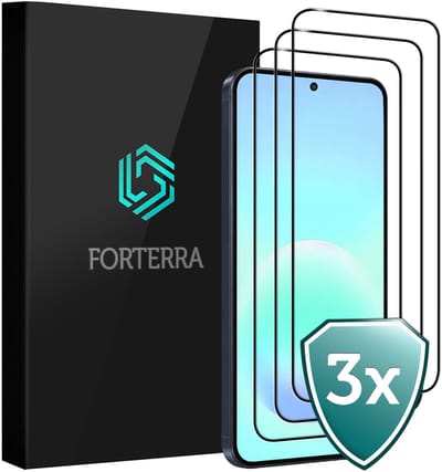 Screenprotector 3 Stuks - Geschikt voor Samsung Galaxy A57 - Full Cover - Beschermglas - Gehard Glas - Tempered Glass - Screen Protector