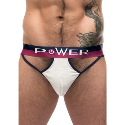 Male Power - Cutout Thong - Wit
