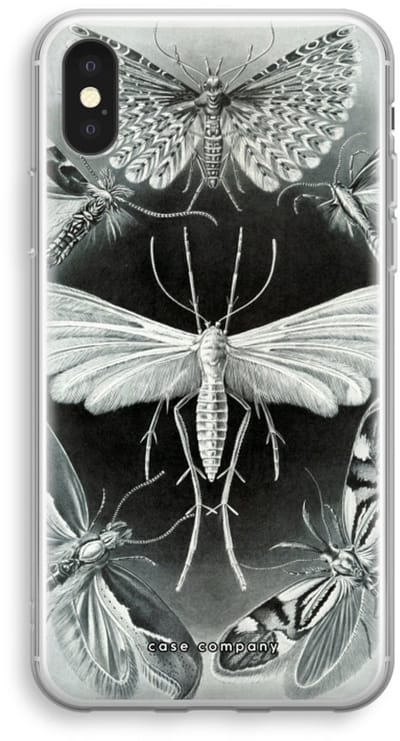 Case Company® - Hoesje geschikt voor iPhone XS hoesje - Haeckel Tineida - Soft Cover Telefoonhoesje - Bescherming aan alle Kanten en Schermrand