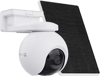 Beveiligingscamera Buiten - 4G LTE WiFi - Eigendom Bewaken - Zonnepaneel Continue Stroom - 4K Resolutie - Zwart