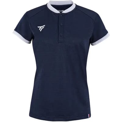 Tecnifibre Team Mesh Korte Mouw Poloshirt Blauw M Vrouw