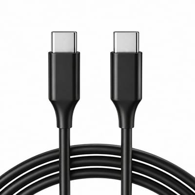 Qost - USB C Kabel - USB-C naar USB-C - 3A60W - Snellader - Oplader - Oplaadkabel - Zwart - 1.5 Meter