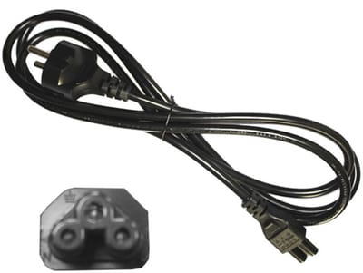 Power Cord EDM Laptop 2 m Black