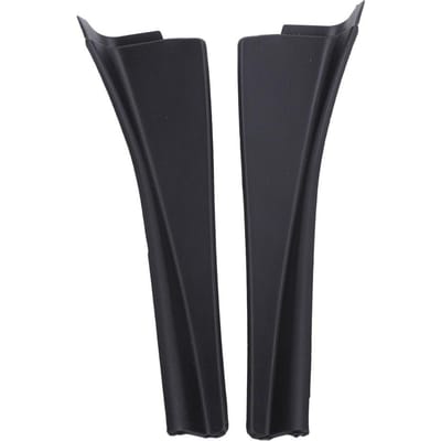 2 stuks Voorruitwisser Zijbekleding Afdekking Voor Nissan Qashqai 2008-2015 66895-Je20A 66894-Je20A black