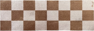 Mad About Mats - PASCAL - deurmat/badmat - ruitjes - droogloop/touch - wasbaar - 50x150cm