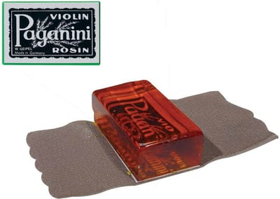 Geipel ROV-074 hars voor viool, helder, ovaal, groot, in doek