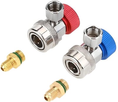 Allecto - Snelverbinders R134A - Hoge druk adapter - Koppelaar voor