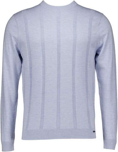 Gentiluomo - Trui Lichtblauw Gentiluomo Round Neck Ls Trui Lichtblauw K4190-272