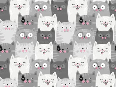Vinyl | vinyl | vloerkleed | Kitty | 90x120 cm