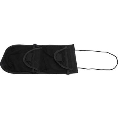 Golfbal Mesh Tassen Professioneel 2 Lagen Grote Capaciteit Biedt Plaats aan 36 Ballen Nylon Mesh Golfbal Zak black