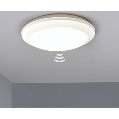 Fumagalli Sensor plafondlamp Umberta 2xE27 wit