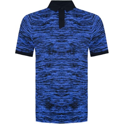 Under Armour Iso-Chill ABE Twist Heren Blauw/Zwart Poloshirt