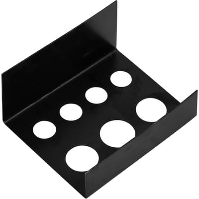 7 Gaten Tattoo Inktbeker Houder Standaard Tattoo Gereedschap Pigment Zwart Container Make-up Accessoires voor Body Art Benodigdheden