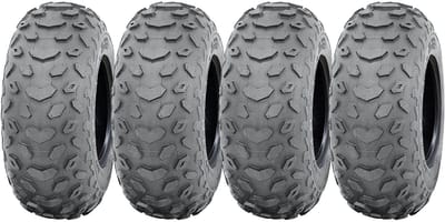 19x7.00-8 ATV-band voor quads Wanda 19x7-8 ATV-banden met E-keur, goedgekeurd voor gebruik op de openbare weg, set van 4