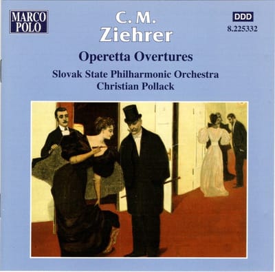 Slovak State Philharmonic Orchestra, Christian Pollack - Ziehrer: Operetta Overtures (CD)
