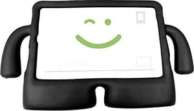 Kids Hoes Geschikt Voor: Samsung Galaxy Tab A7 10.4 (2020) T500 T505 & Tab S6 Lite P610 P615 Kidsproof Kinderhoes voor kinderen met handvaten - Zwart