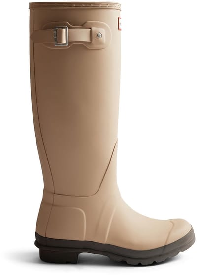Hunter - Women's Original Tall Wellington Boots Shore/Chocolate Brown - Maat 38