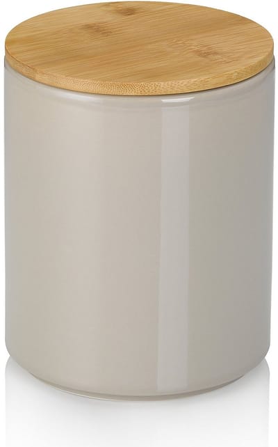 Kela Keuken - Cady Voorraadpot 1,7 liter - Keramiek - Grijs