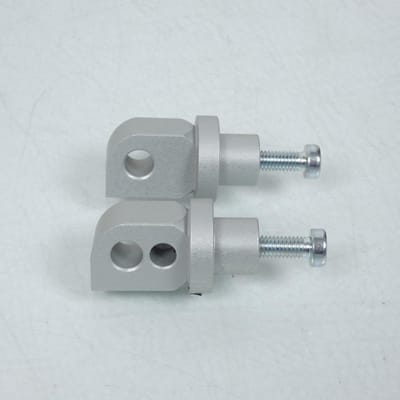 Paire Chape de repose pied Lightech pour moto Suzuki 600 GSR 2006-2010 FTP008SIL