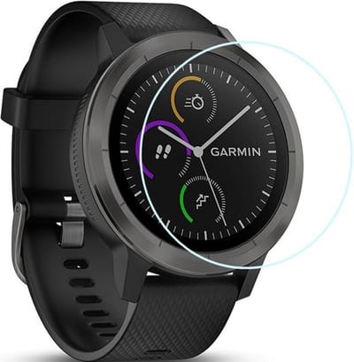 Strap-it Screen protector glas - beschermend glasplaatje geschikt voor Garmin Vivoactive 3