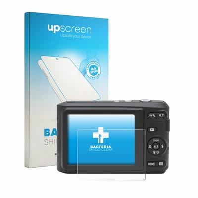 upscreen - Screenprotector voor Kodak Pixpro FZ45 - Folie Beschermfolie transparant antibacterieel