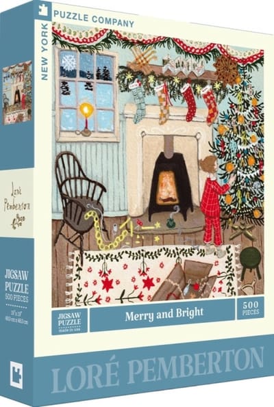 New York Puzzle Company - Merry and Bright - 500 stukjes puzzel