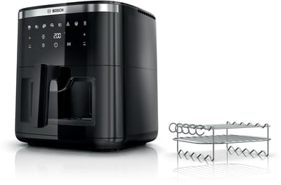 Bosch Serie 6 MAF671B1 friteuse Enkel 7,2 l Vrijstaand 1800 W Heteluchtfriteuse Zwart