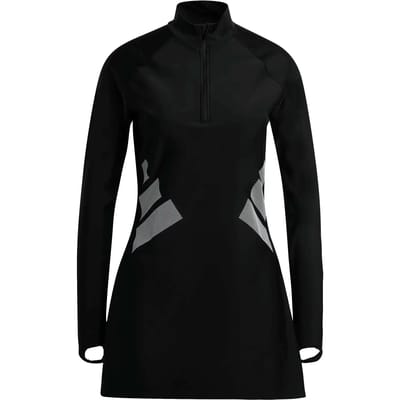 Adidas Performance Big Bars Zwemtop Met Lange Mouwen - Dames - Zwart