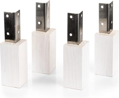 Evolar Opstelvoetjes Airco Omkasting Wit Wood