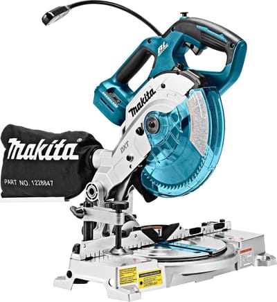 Makita DLS600Z 18V Li-Ion accu afkort- en verstekzaag body - 165 x 20mm - koolborstelloos