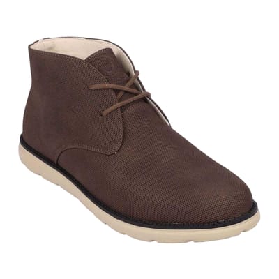Duck and Cover Oakwood PU-chukka-laarzen voor heren (Bruin)