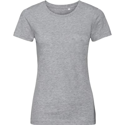 Dames-T-shirt Russell Athletic Pure Organic