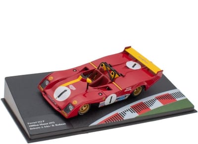 Miniatuur Auto 1/43 Compatibel met Ferrari 312 P - 1000 Km Monza 1973