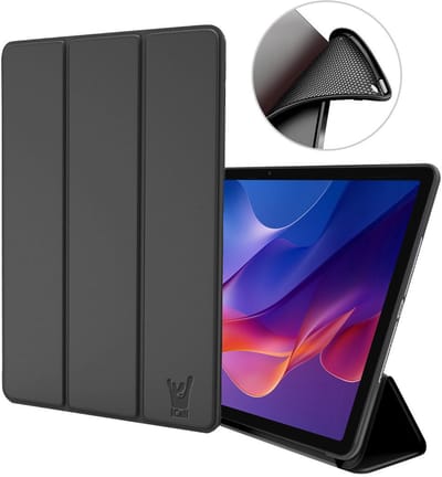 Hoes geschikt voor Xiaomi Redmi Pad 2 (11 inch - 2025) – Tri-Fold Smart Bookcase met Auto/Wake Functie – Zwart