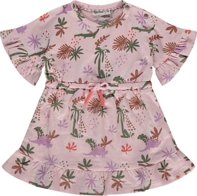 Babyface baby girls dress Meisjes Jurk - vanilla - Maat 62