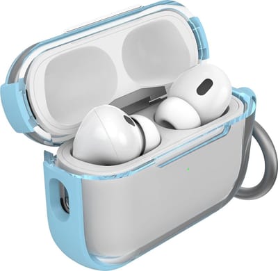 HEADPHONE CLEAR CASE 360° bescherming tegen vallen en krassen - compatibel met AirPods Pro (2nd gen) - MagSafe - draadloos opladen - nauwsluitend - Regency