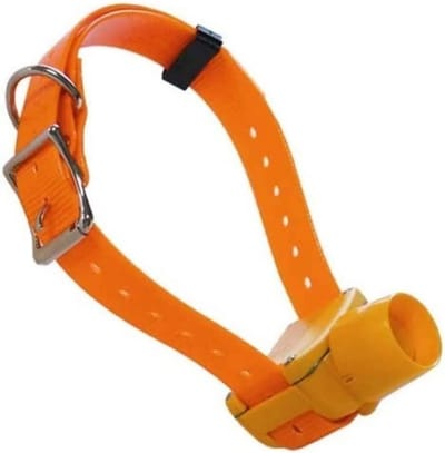 Halsband voor Honden met Radio Functie - Oranje - 200m Bereik