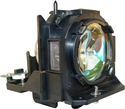 Beamerlamp geschikt voor de PANASONIC PT-D12000E beamer, lamp code ET-LAD12KF. Bevat originele SHP lamp, prestaties gelijk aan origineel.