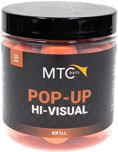 MTC Baits Response Red Pop-Up Hi-Visual - Karperaas - 14 mm