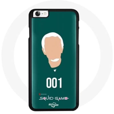 Coque - Oh Il nam no - Iphone 4 - Souple - Vert - Motif Squid Game