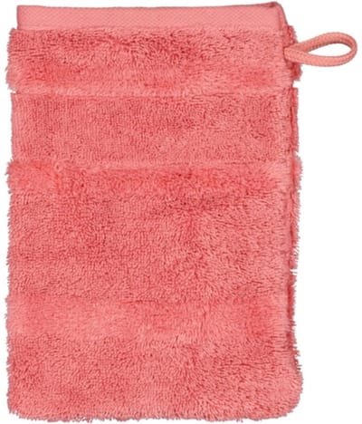 Washandje Cawö Noblesse2 Uni Coral